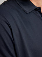 TECH PIQUE POLO SS - Fekete