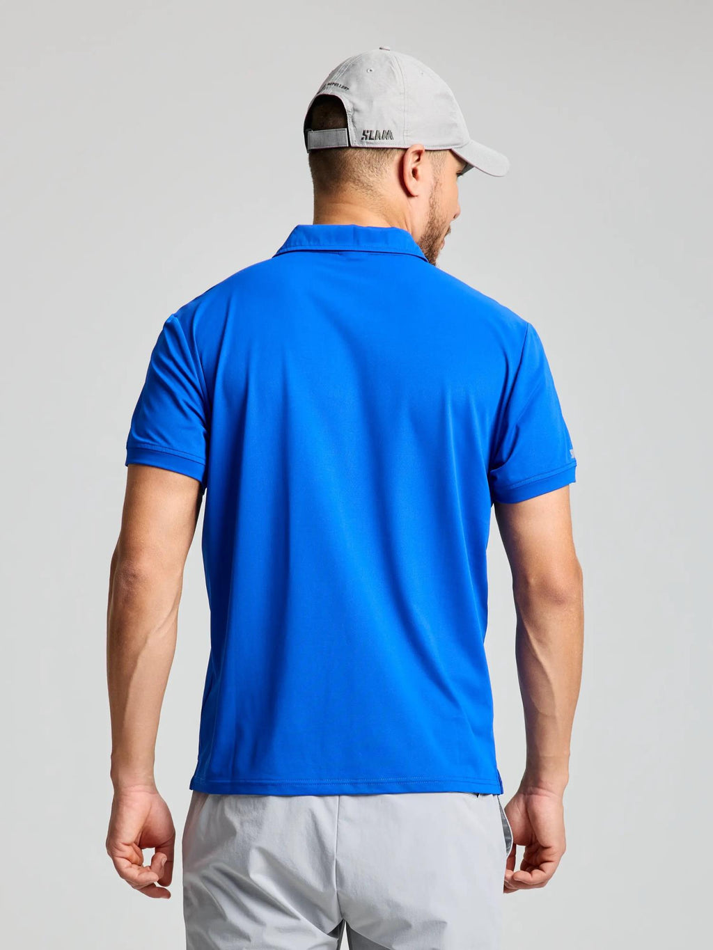 TECH PIQUE POLO SS - Olimpia kék