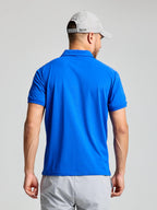 TECH PIQUE POLO SS - Olimpia kék