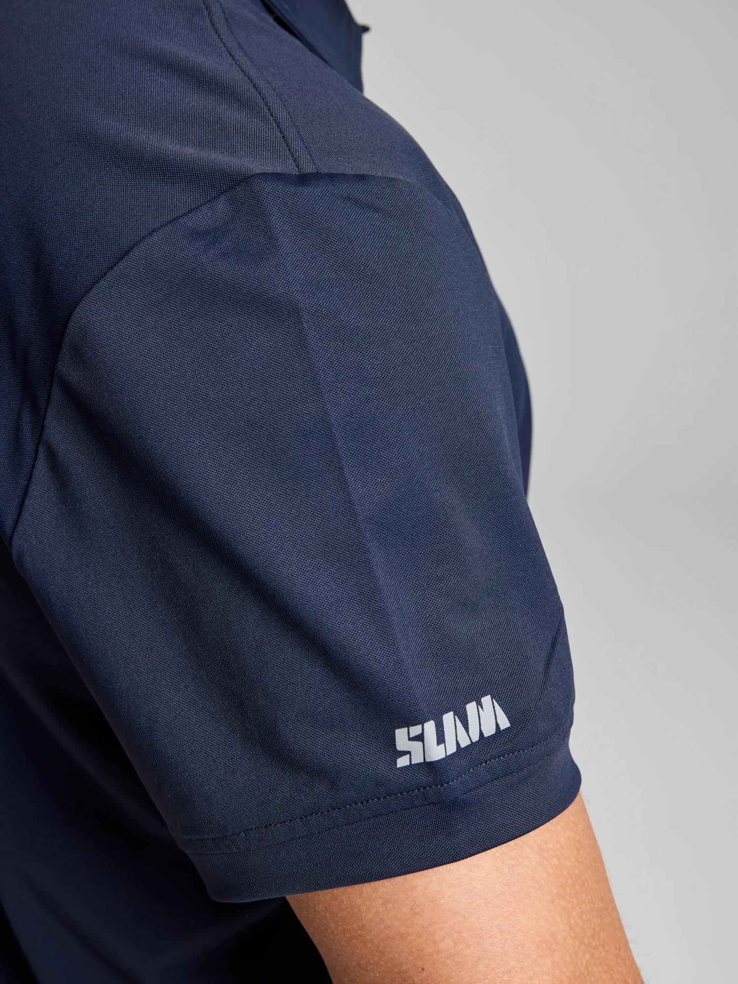 TECH PIQUE POLO SS - Navy