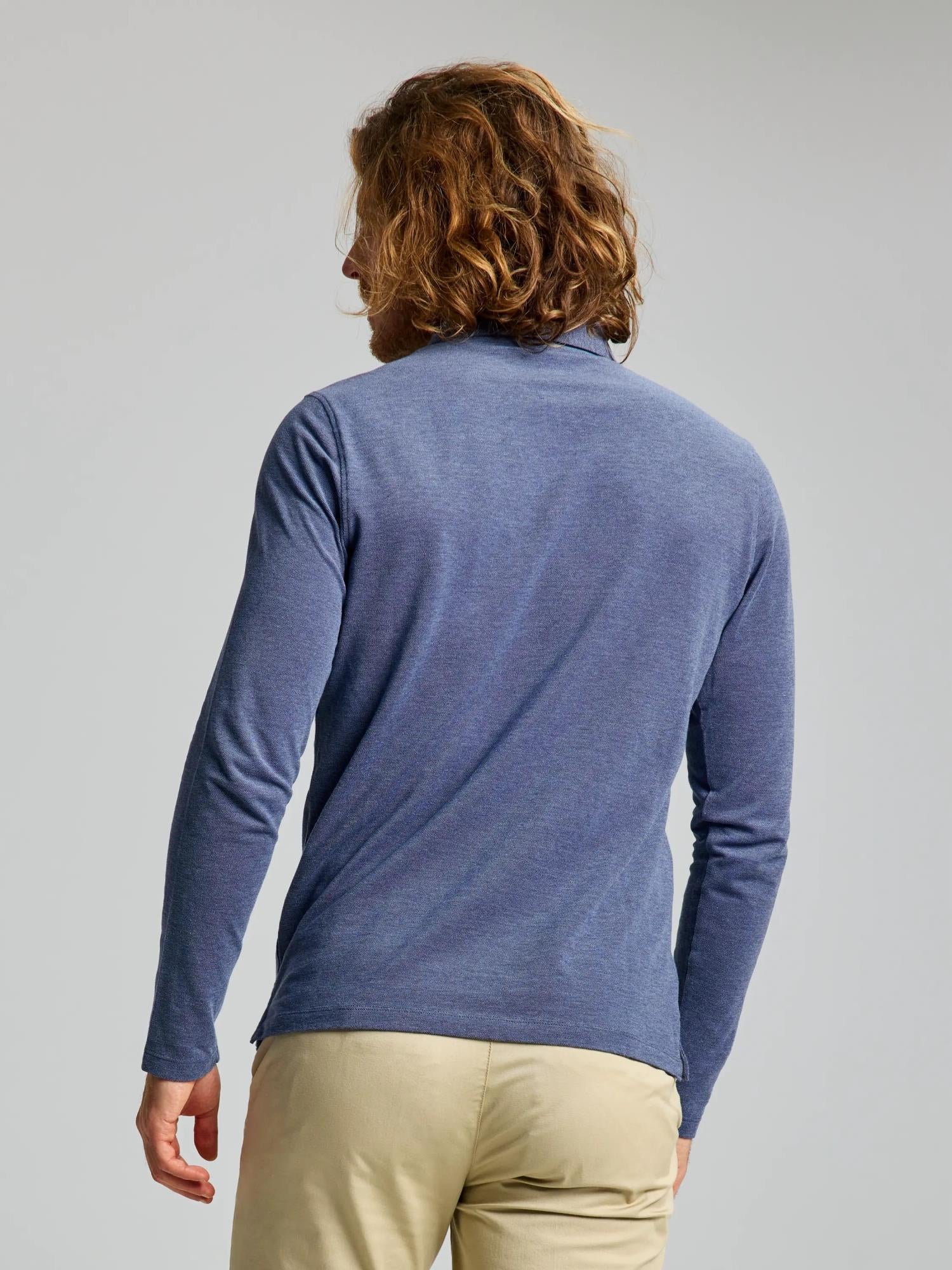 POLO HEBA LS - Navy