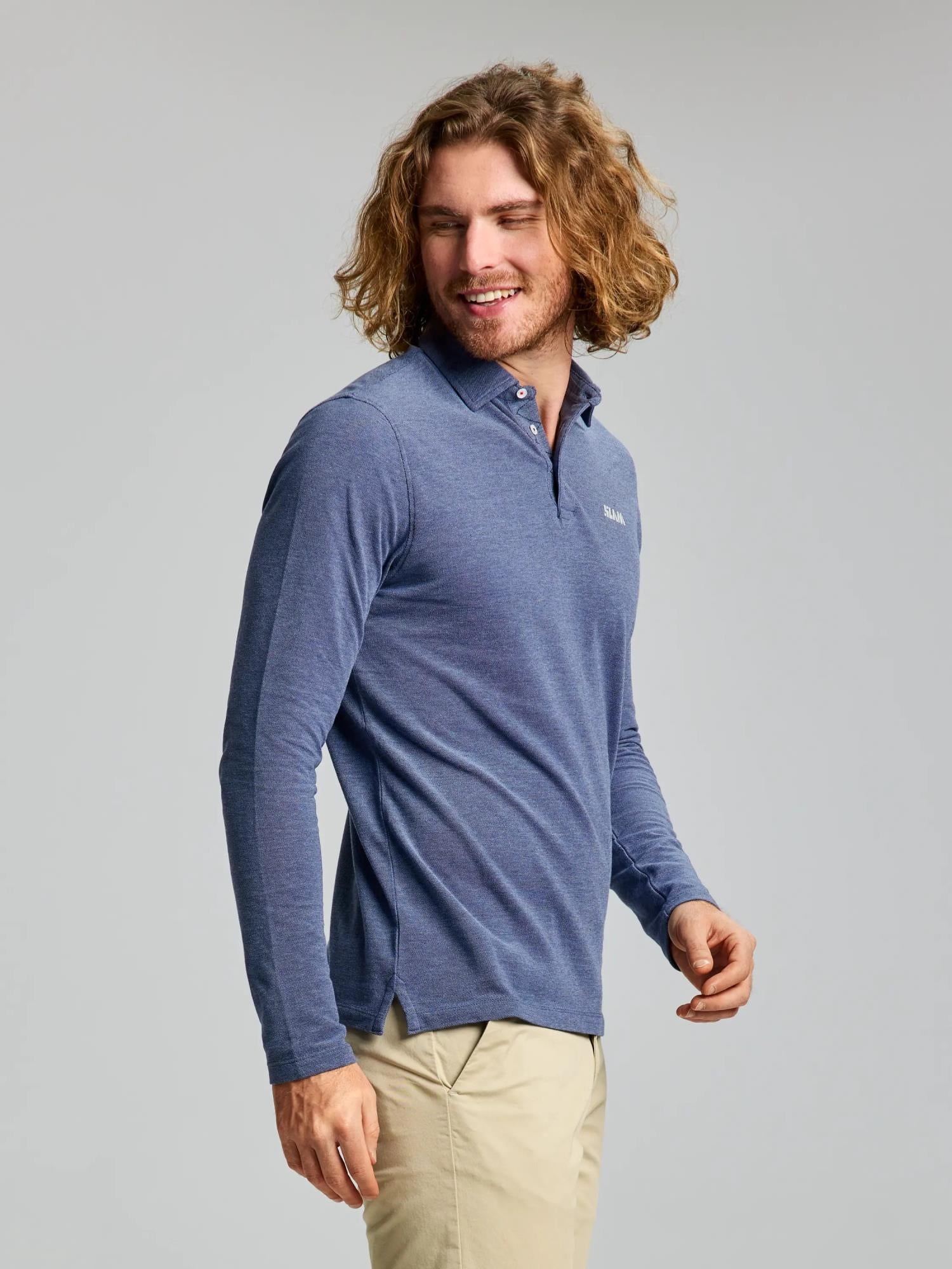 POLO HEBA LS - Navy
