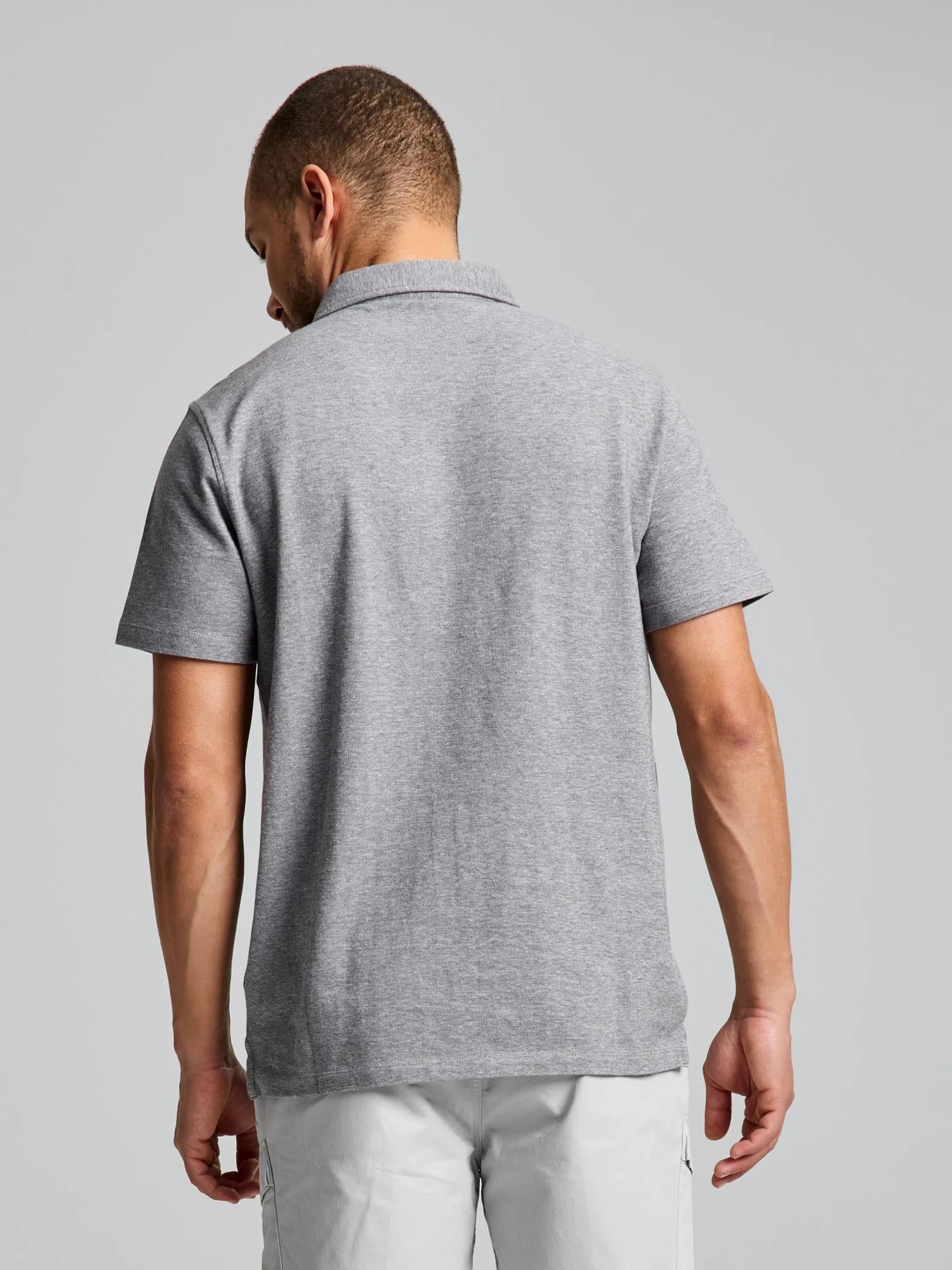 POLO HEBA SS - Titánium