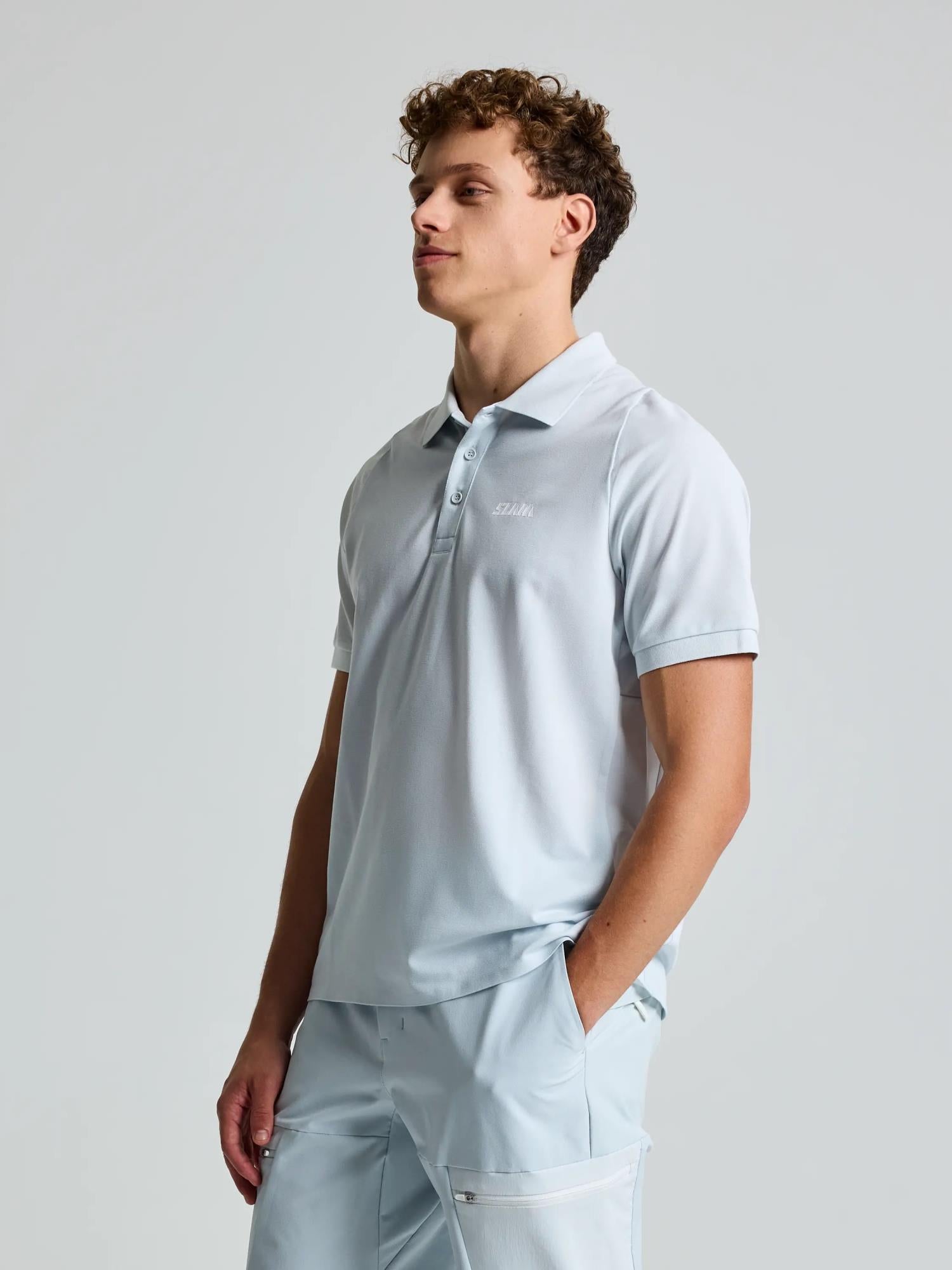 OD DRIRELEASE POLO SS - Szürke