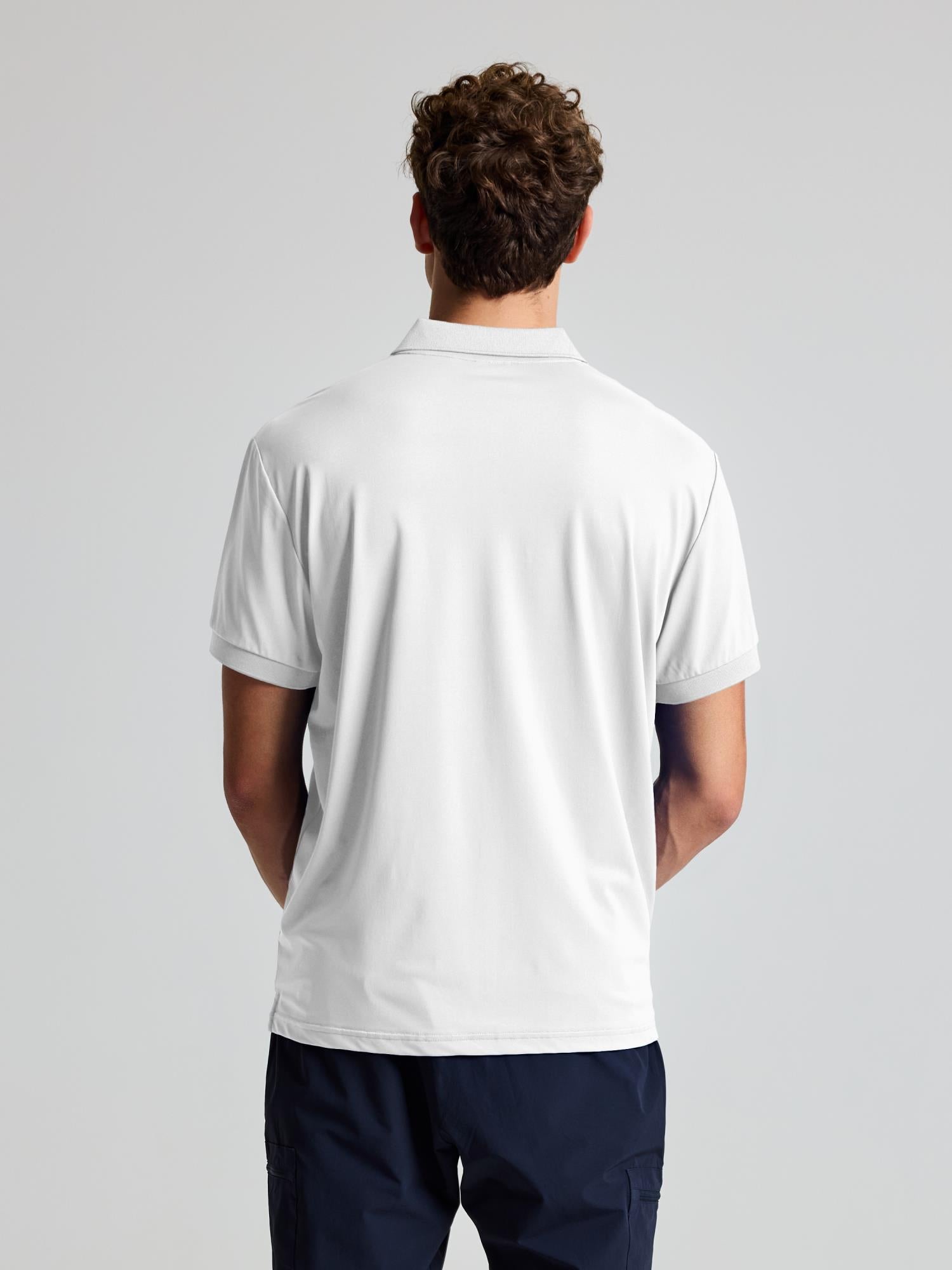 TECH PIQUE POLO EVO SS - Fehér