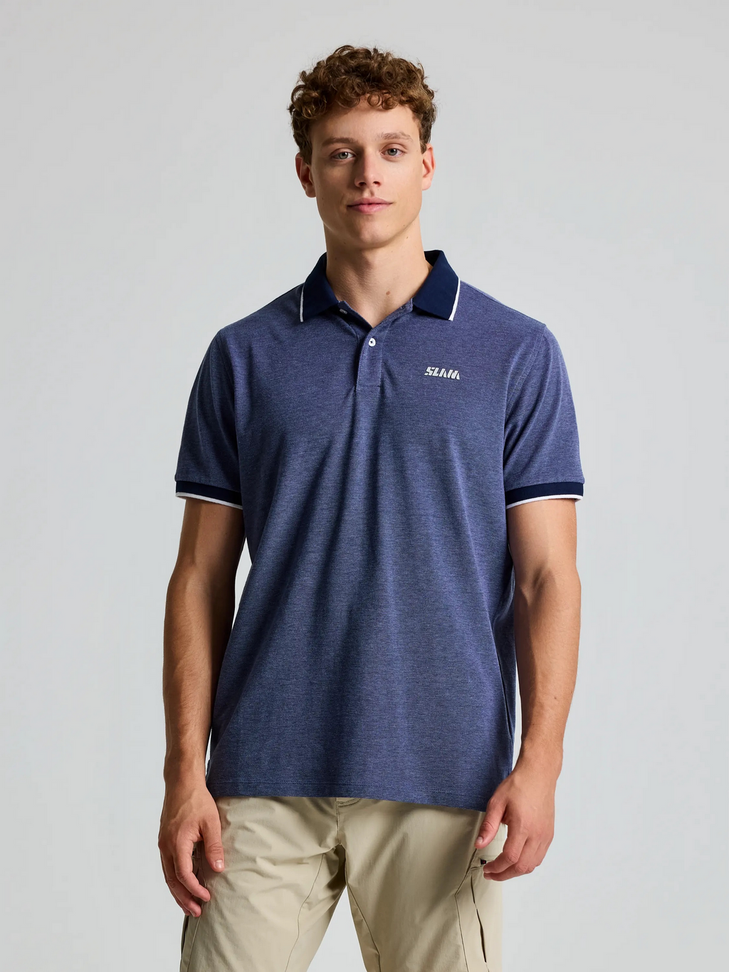 POLO HEBA EVO SS - Navy