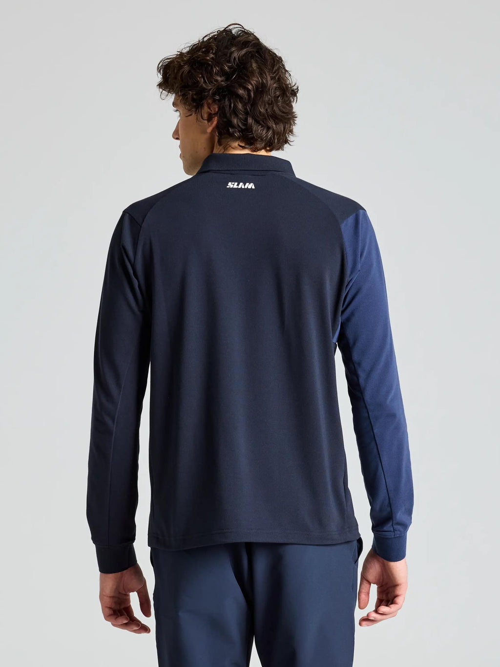 OD DRIRELEASE POLO LS - Navy