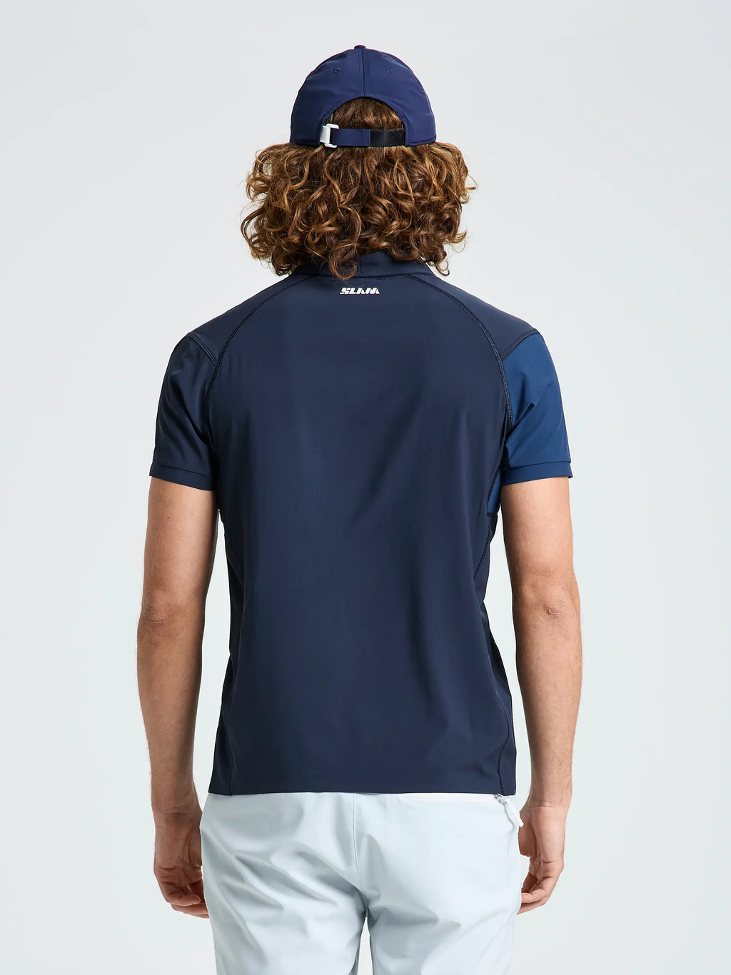OD TECH POLO SS - Navy