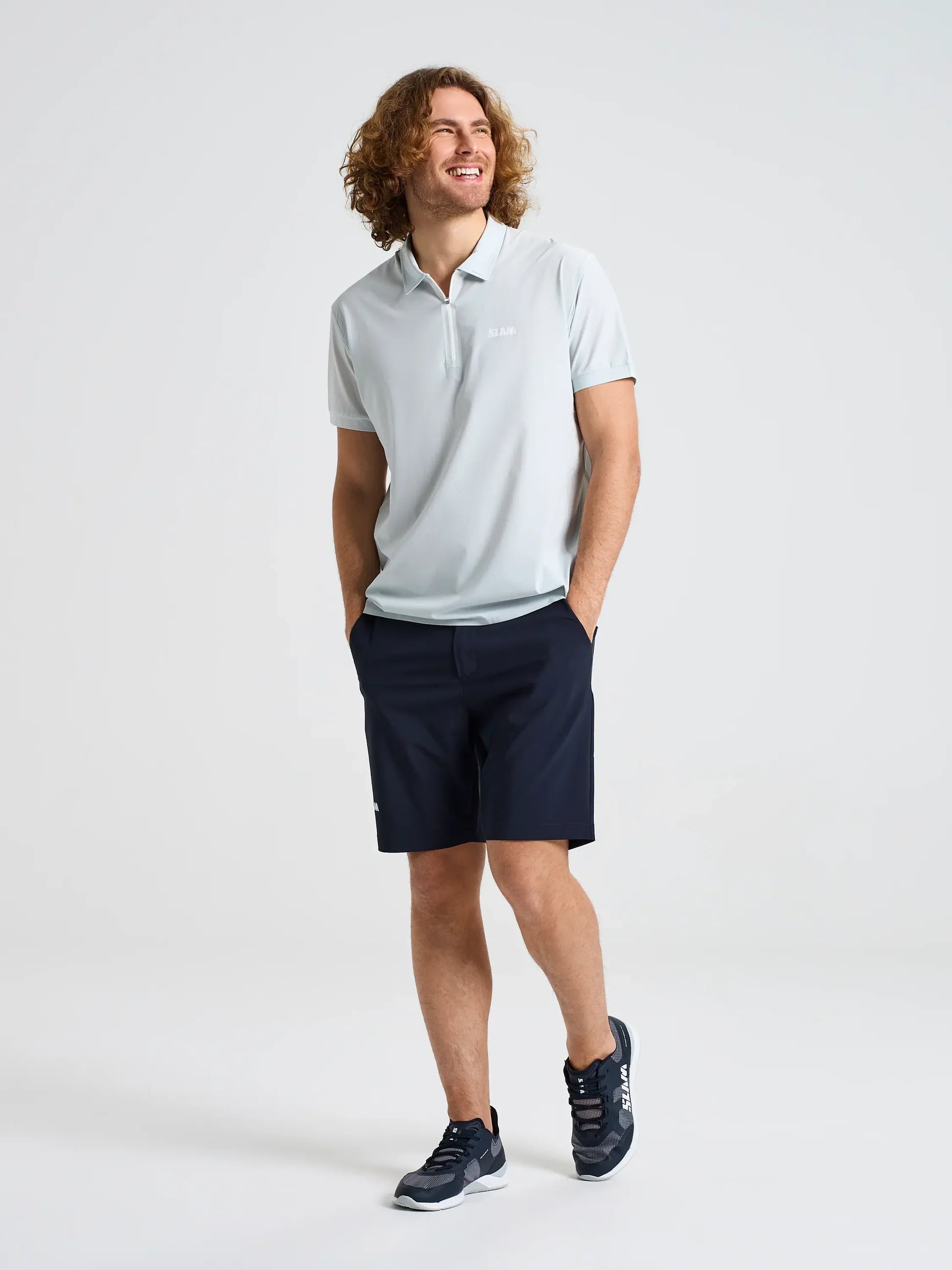 OD TECH POLO SS - Szürke