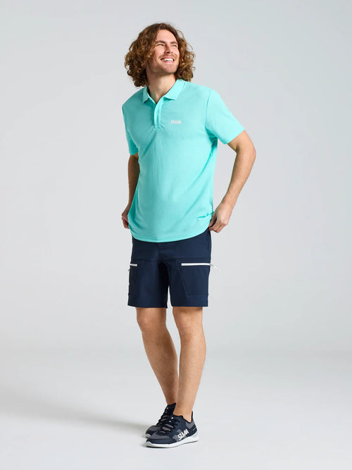 ALTURA QD POLO SS - Világos Kék