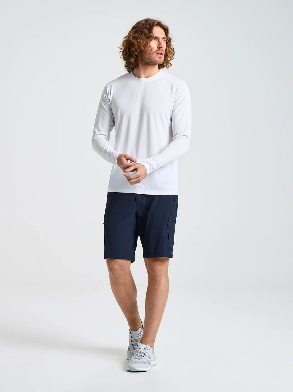 CREW SUNBLOCK LS 2.0 - Fehér