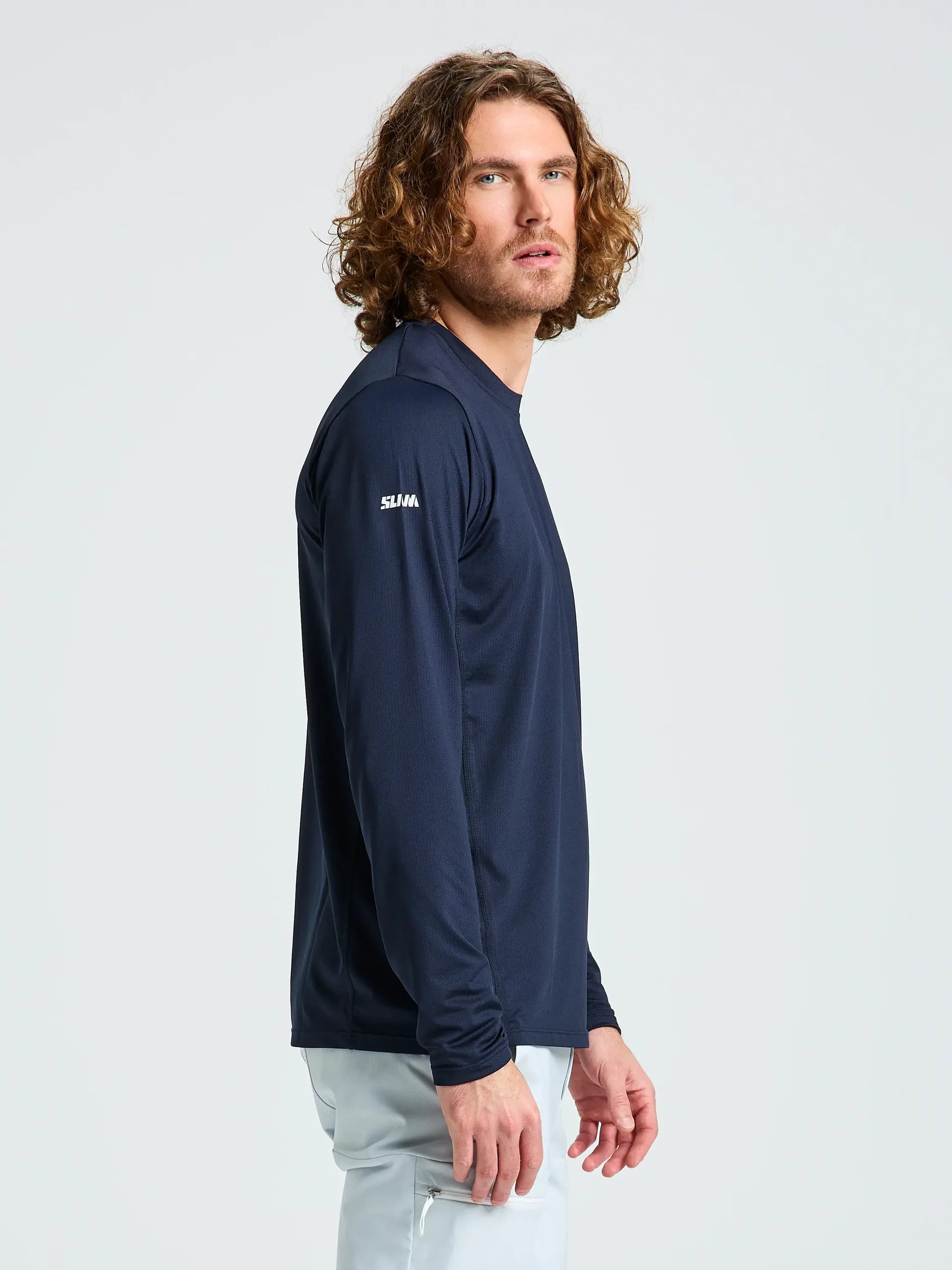 CREW SUNBLOCK LS 2.0 - Navy