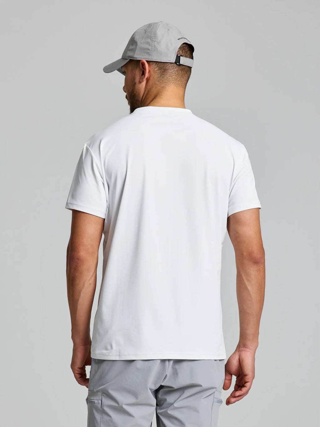TECH PIQUE T-SHIRT - Fehér