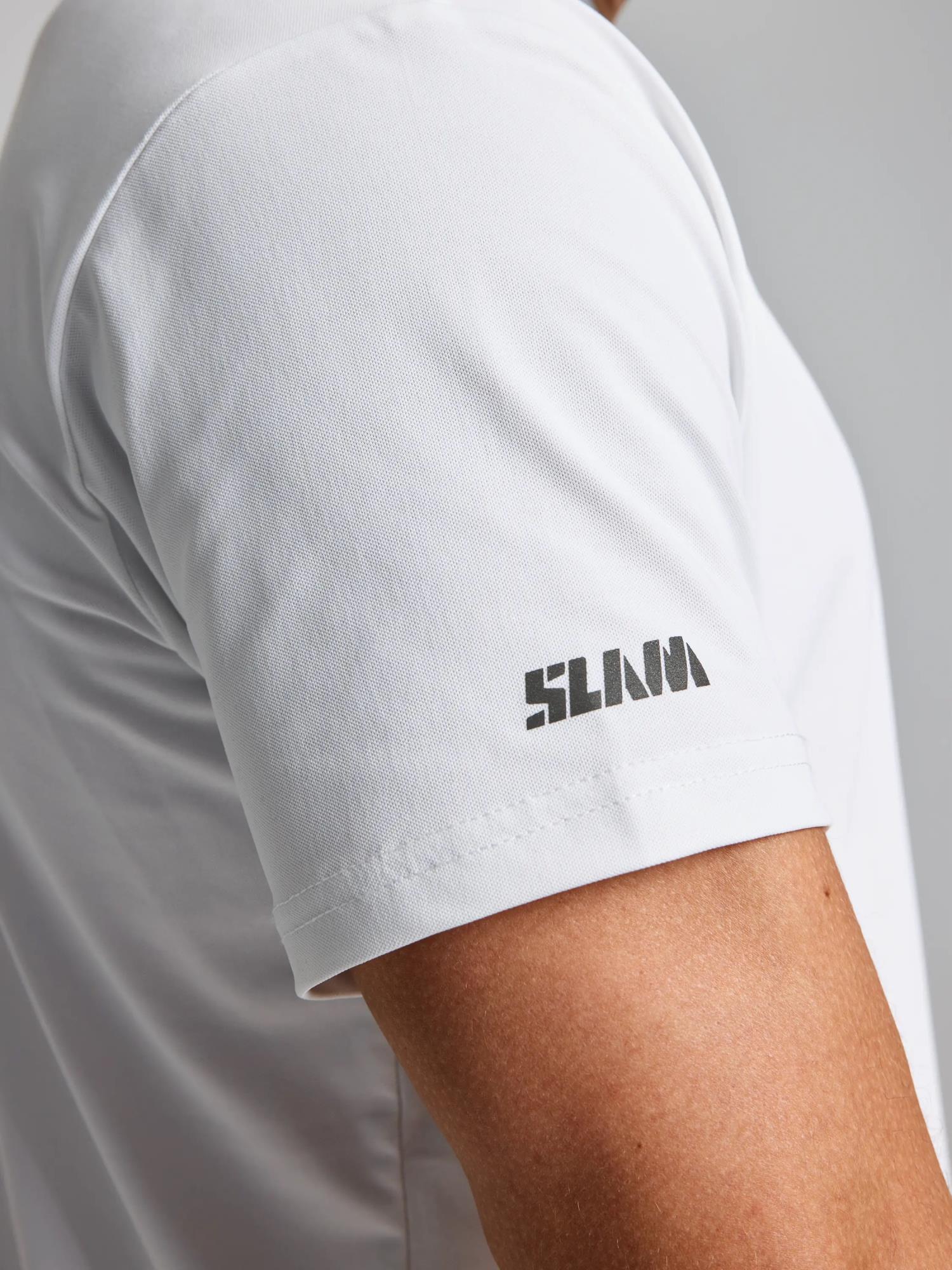 TECH PIQUE T-SHIRT - Fehér