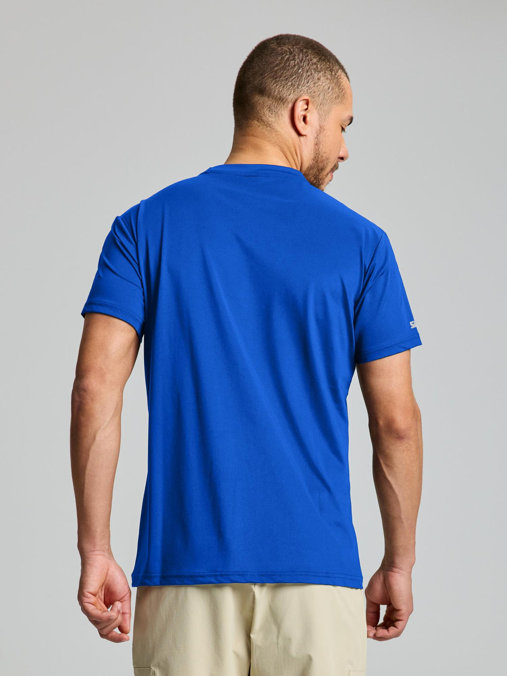 TECH PIQUE T-SHIRT - Olimpia kék