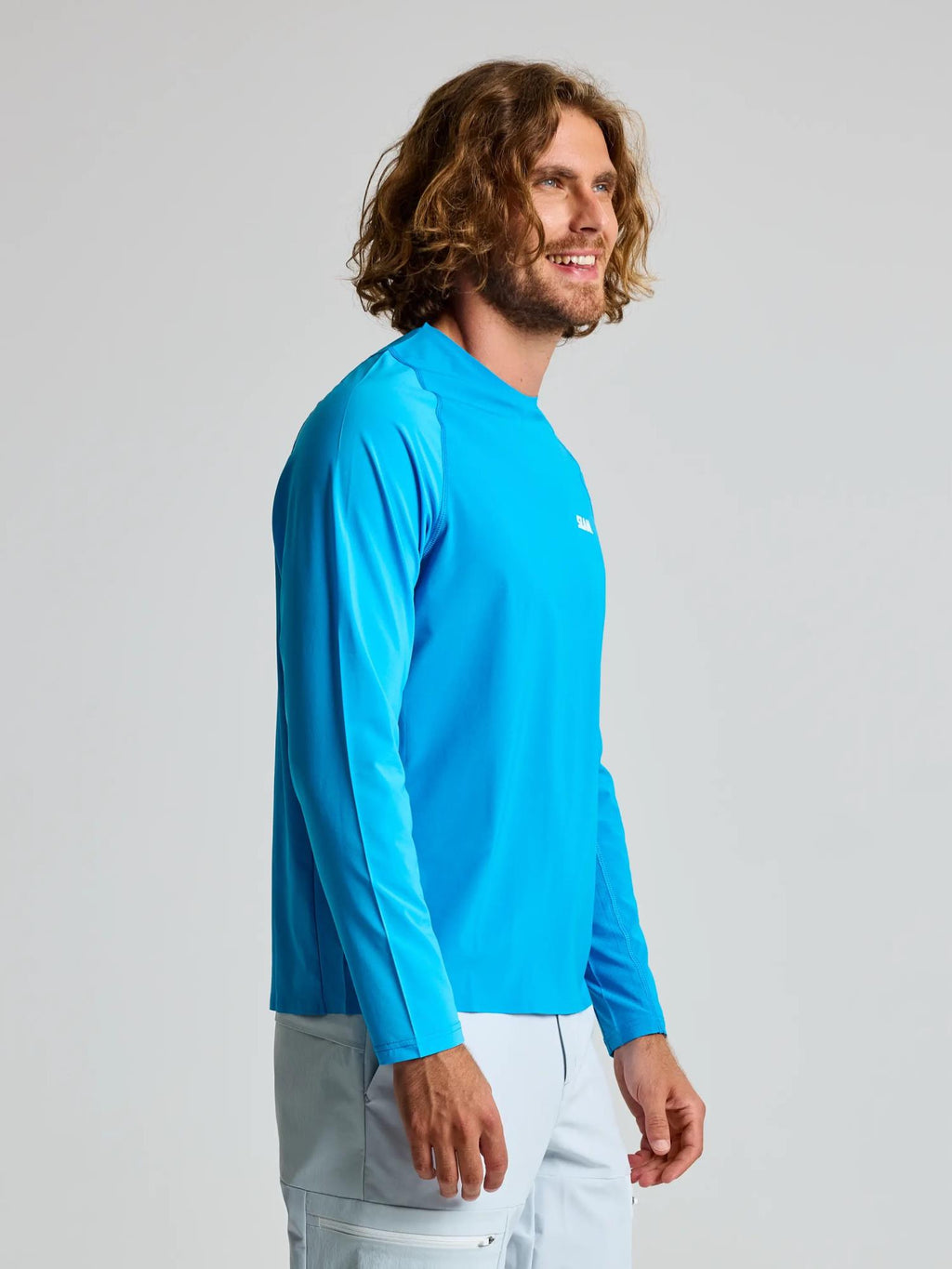 OD TECH T-SHIRT LS - Kék