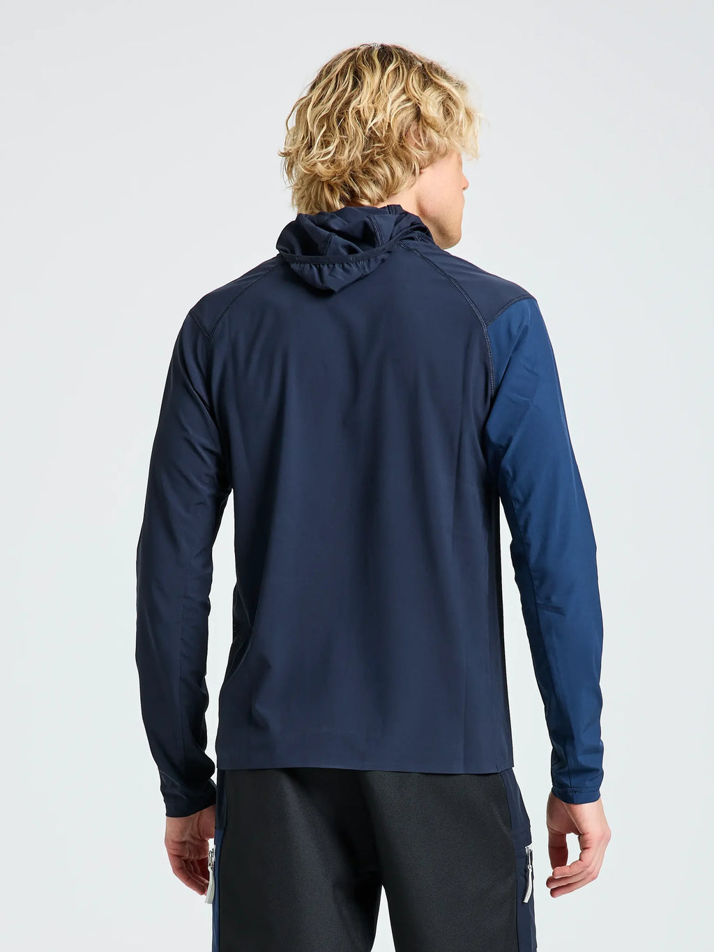 OD TECH HOODED T-SHIRT - Navy