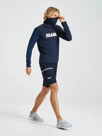OD TECH HOODED T-SHIRT - Navy