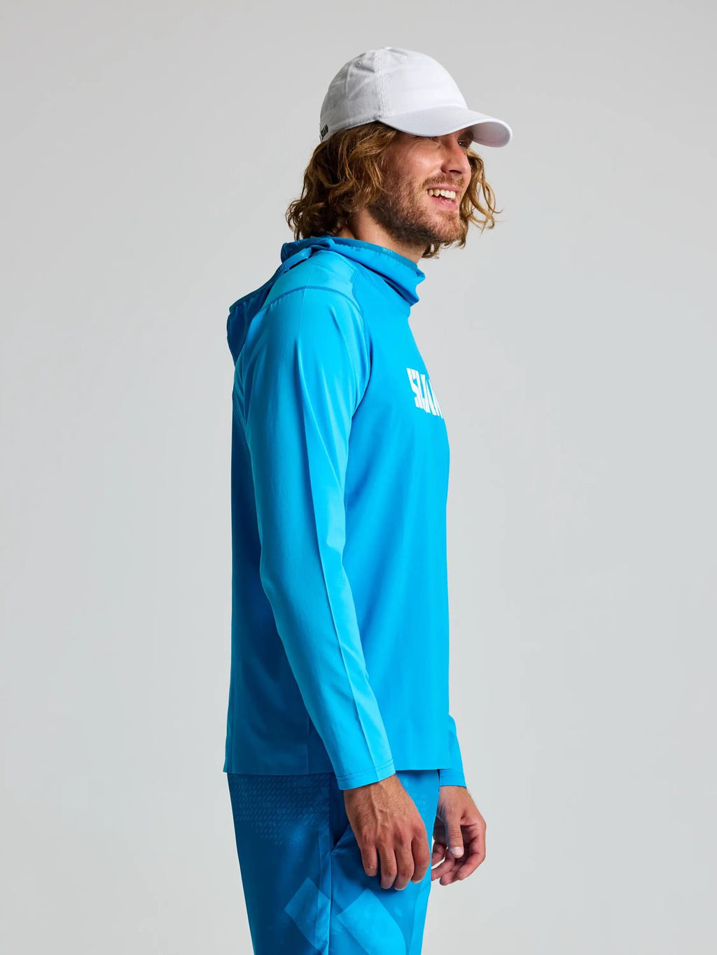 OD TECH HOODED T-SHIRT - Kék