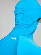 OD TECH HOODED T-SHIRT - Kék
