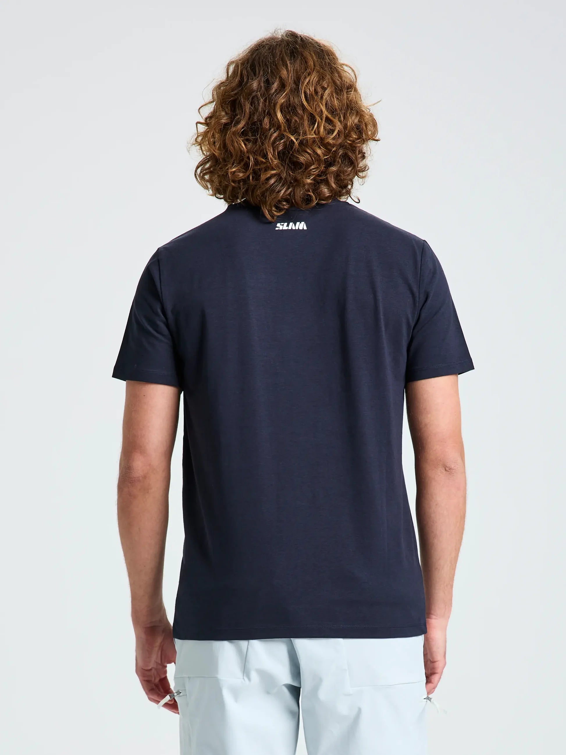 GRAPHIC T-SHIRT SS - Navy