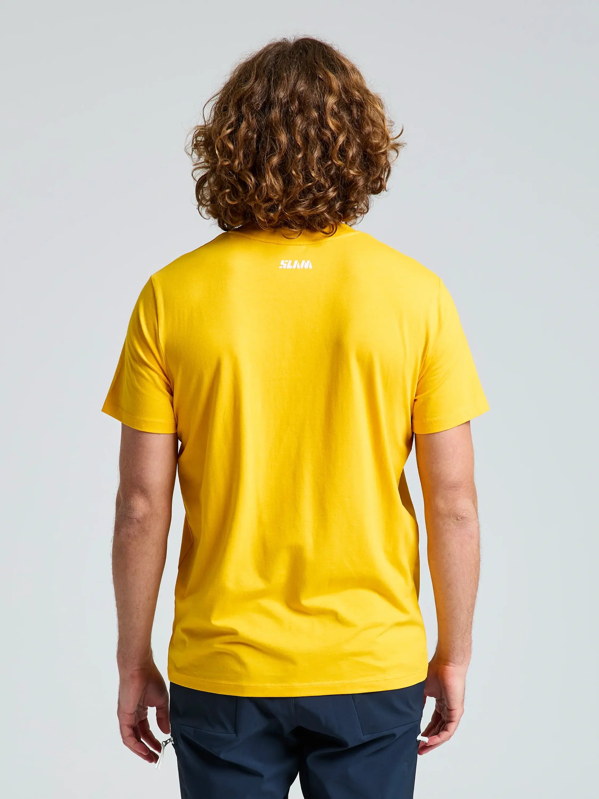 GRAPHIC T-SHIRT SS - Sárga