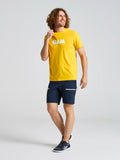 GRAPHIC T-SHIRT SS - Sárga