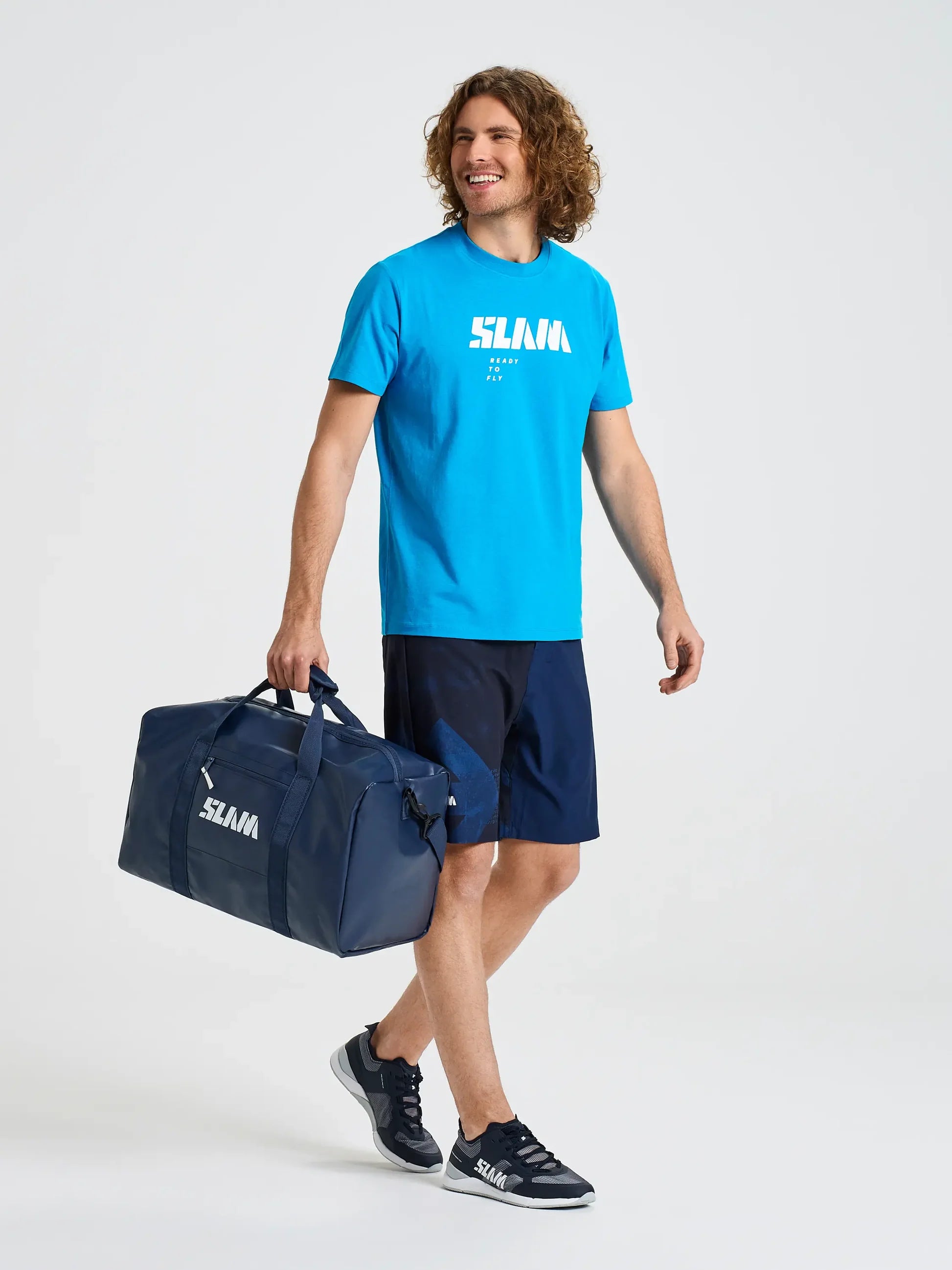 GRAPHIC T-SHIRT SS - Sötét Kék