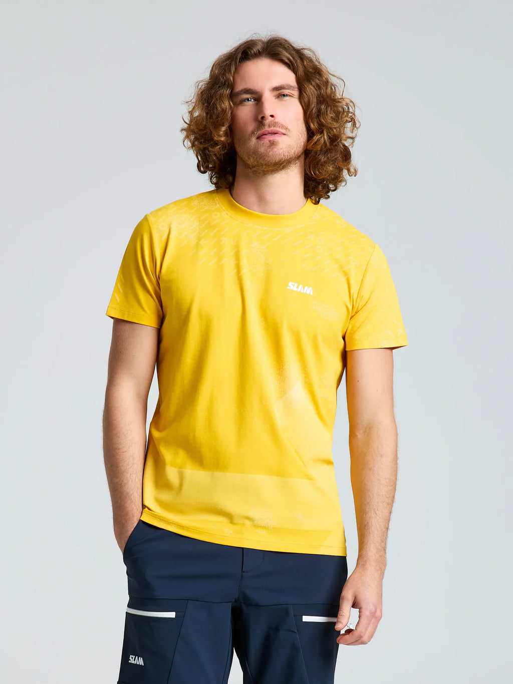 WIND MAP T-SHIRT - Sárga