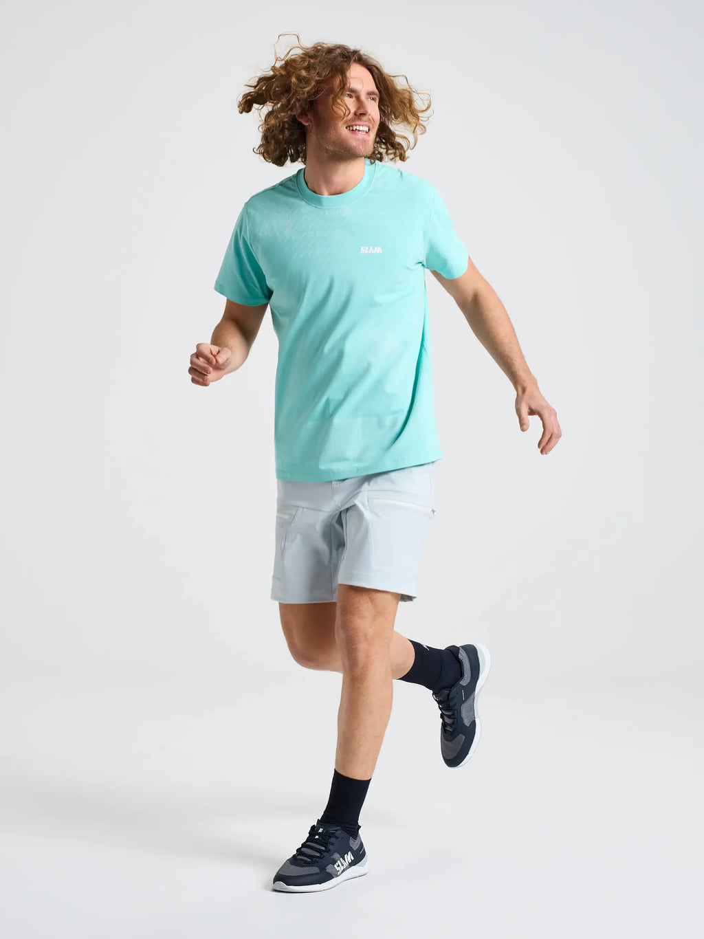 WIND MAP T-SHIRT - Kék