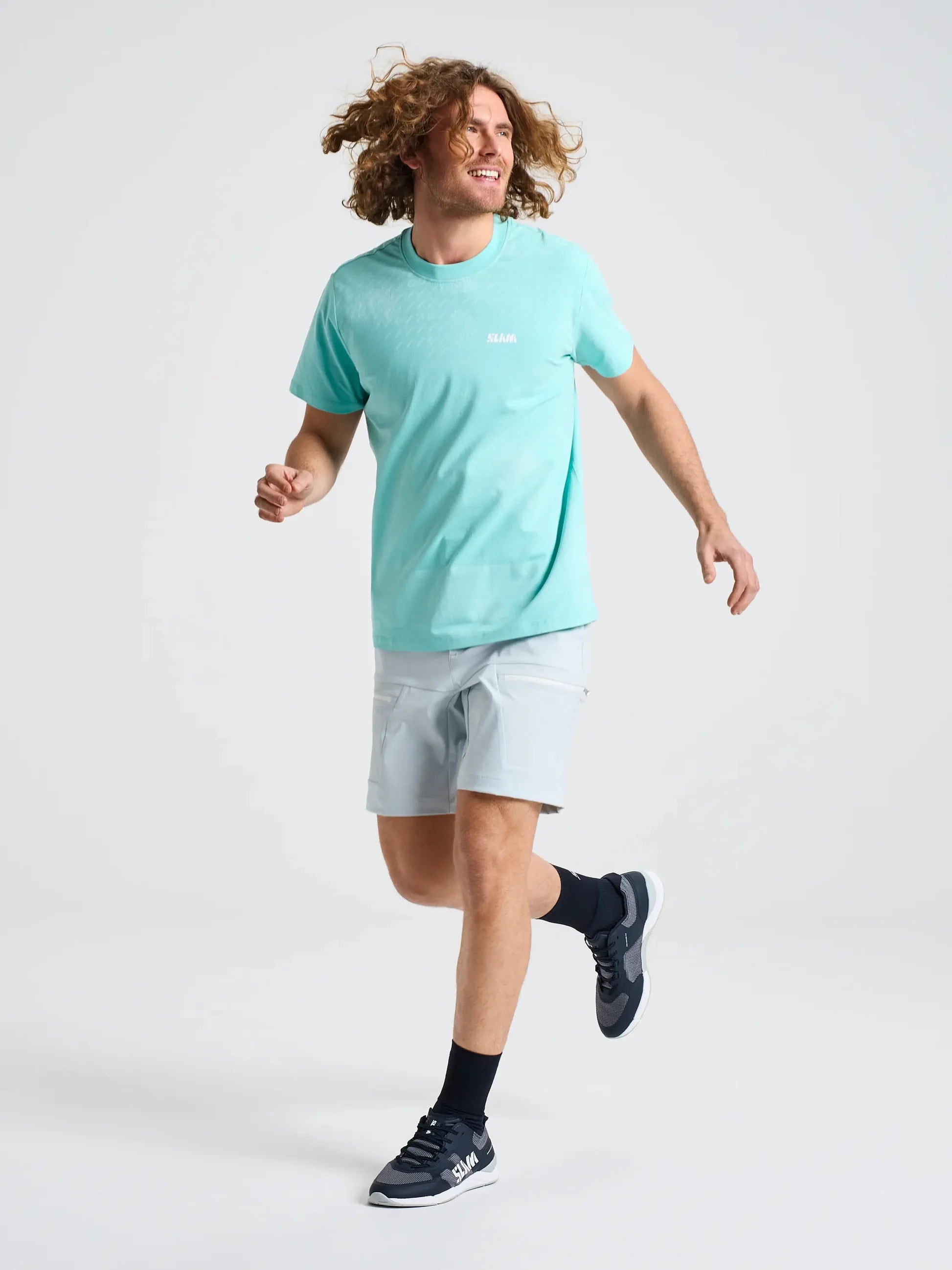WIND MAP T-SHIRT - Kék