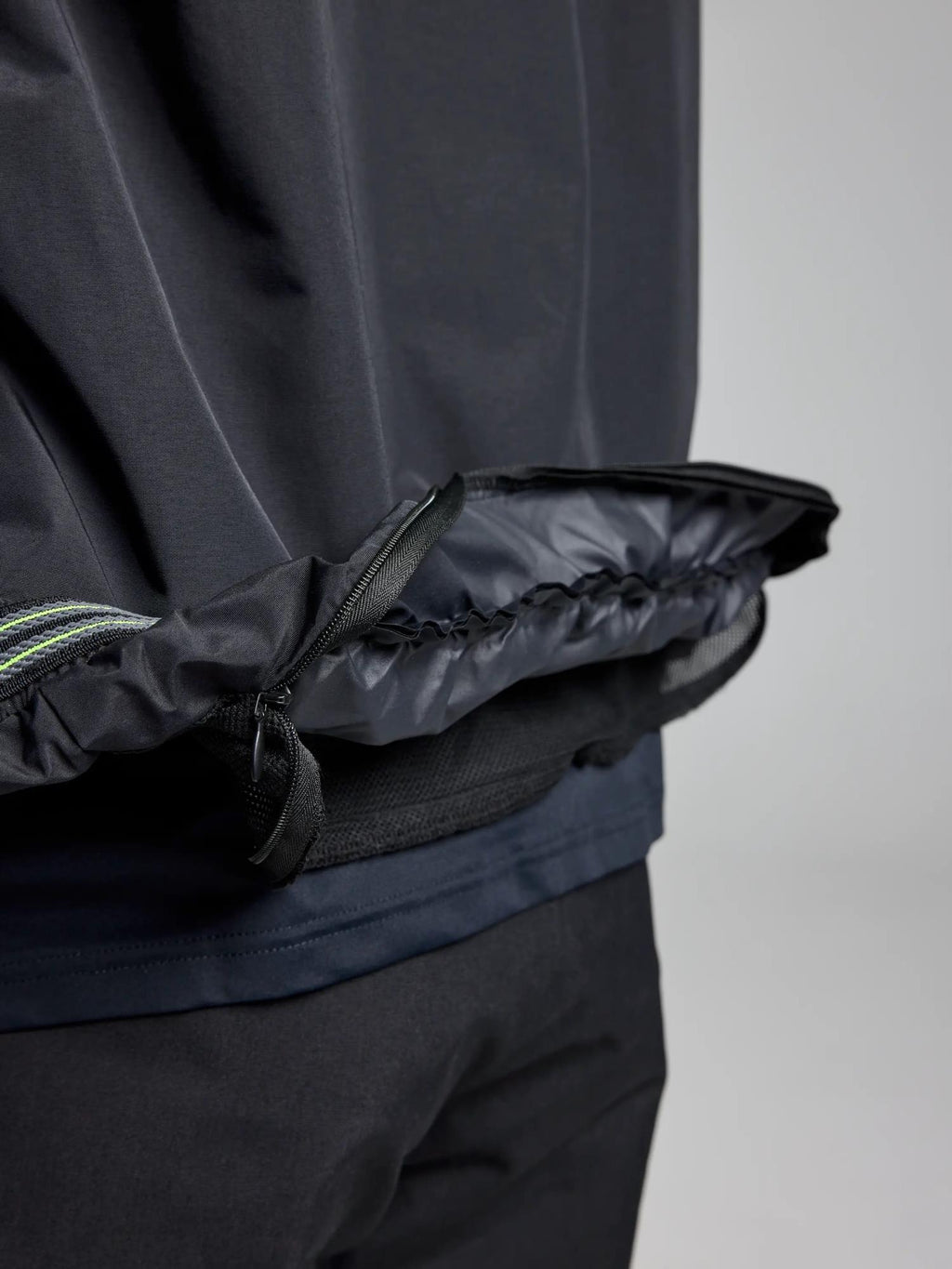 SAILING JACKET - Fekete