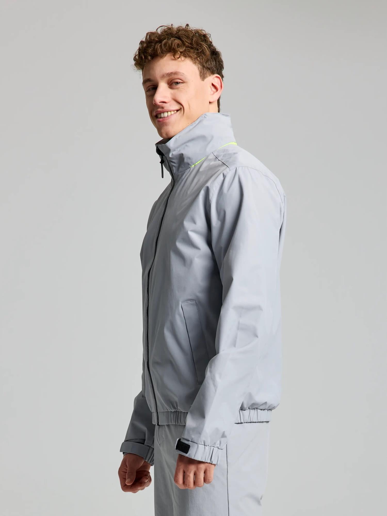 SAILING JACKET - Aluminium