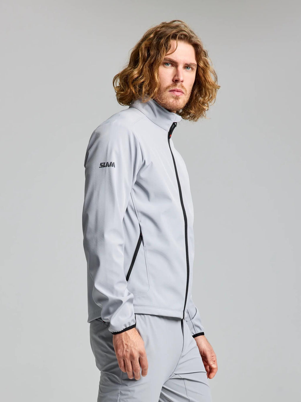 ACT SOFTSHELL JACKET - Aluminium