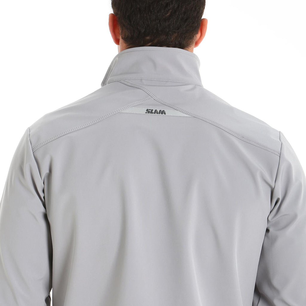 ACT SOFTSHELL JACKET - Aluminium