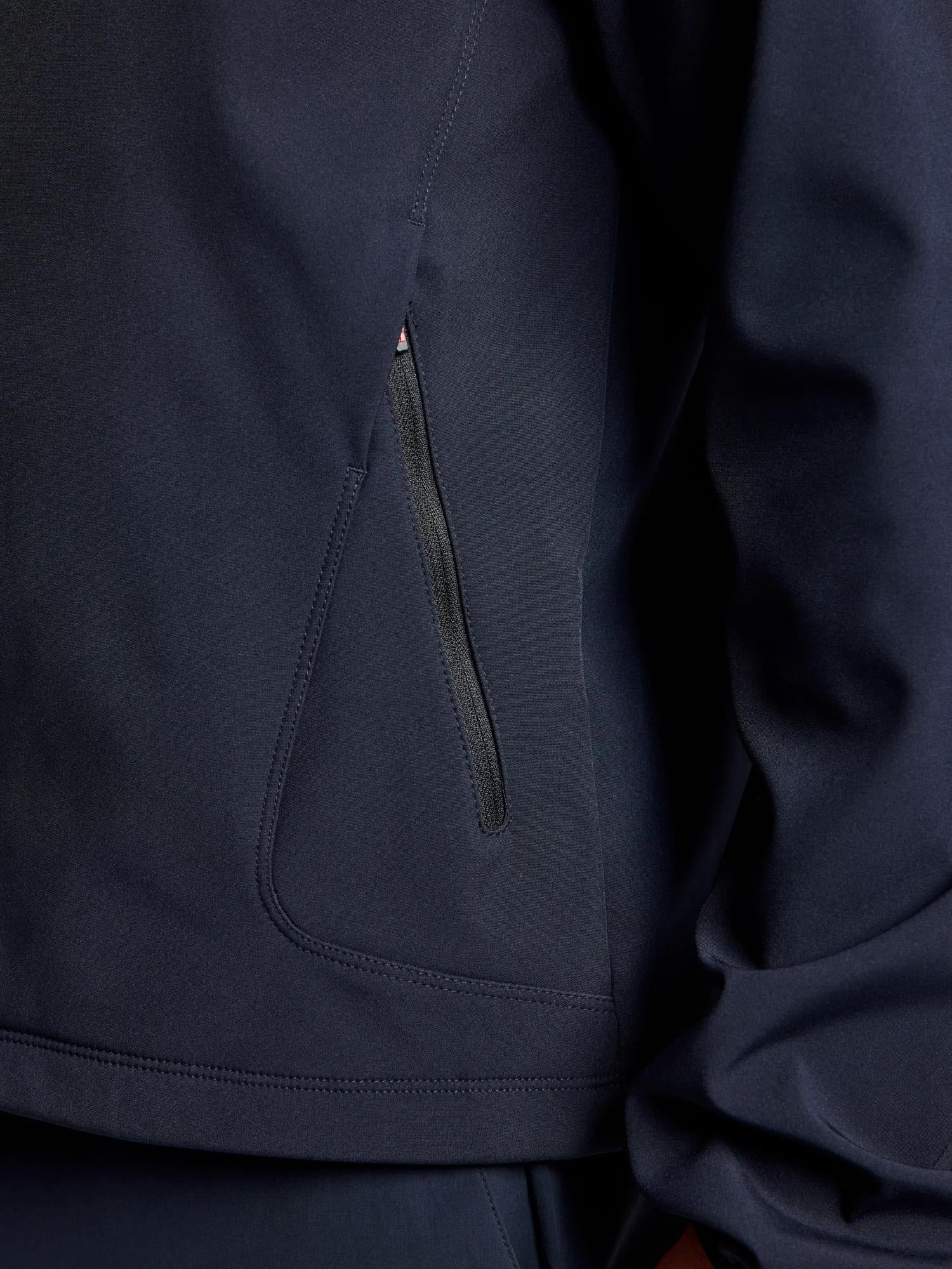 ACT SOFTSHELL JACKET - Navy