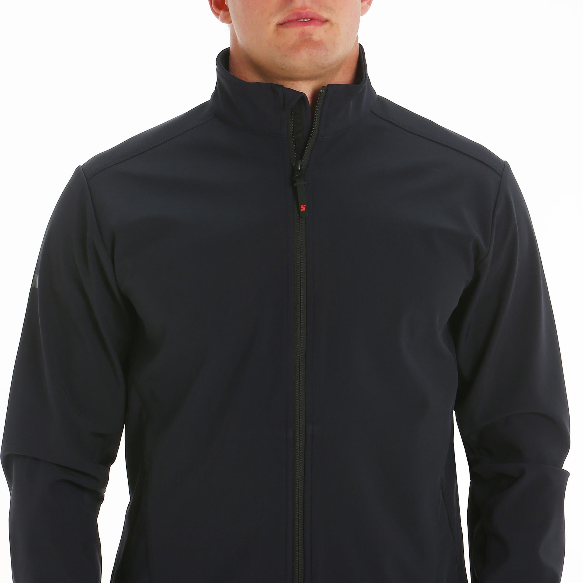 ACT SOFTSHELL JACKET - Navy