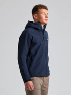 SOFTSHELL HOODIE - Navy