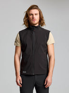ACT SOFTSHELL VEST - Fekete
