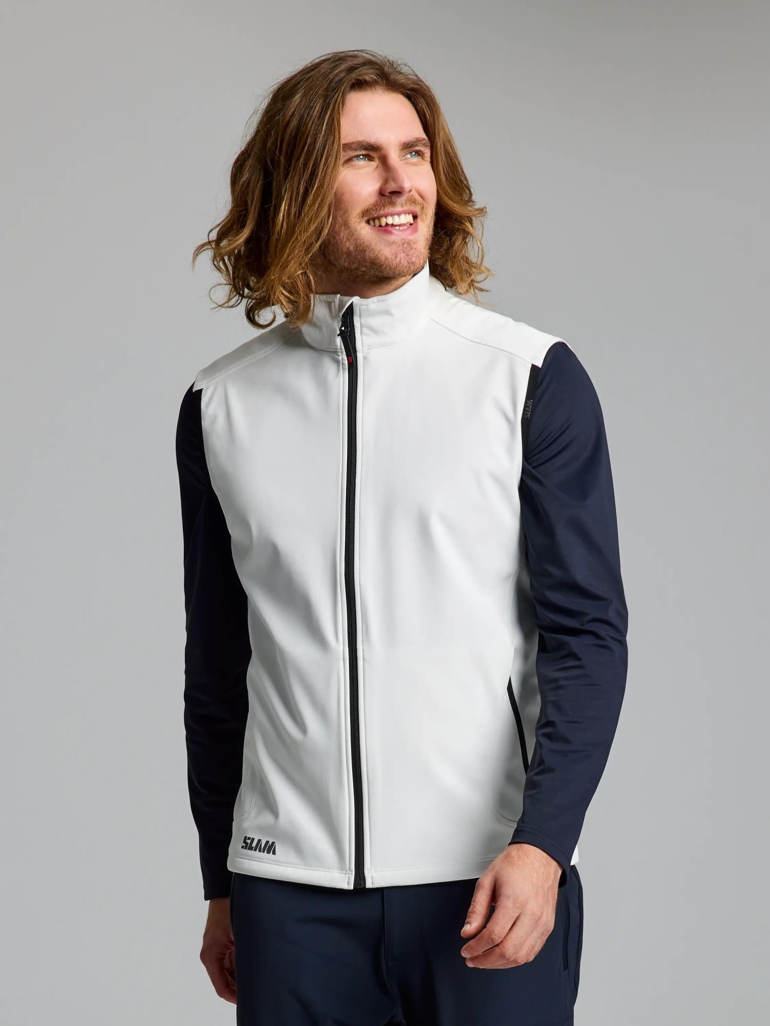 ACT SOFTSHELL VEST - Off White