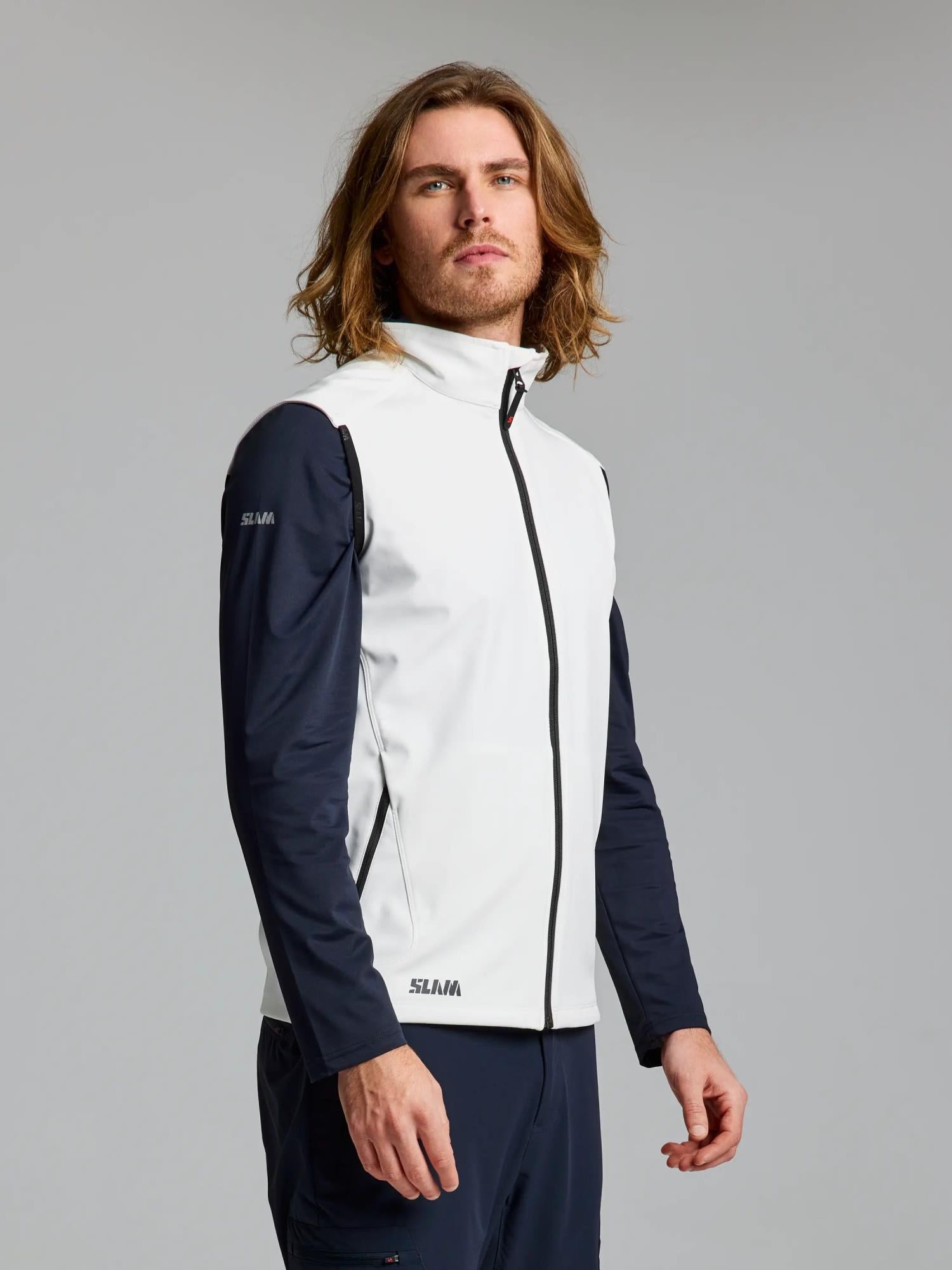 ACT SOFTSHELL VEST - Off White