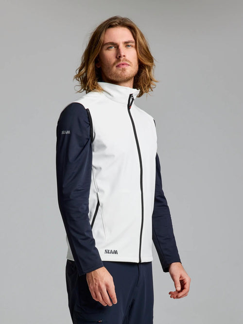 ACT SOFTSHELL VEST - Off White