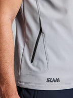 ACT SOFTSHELL VEST - Aluminium