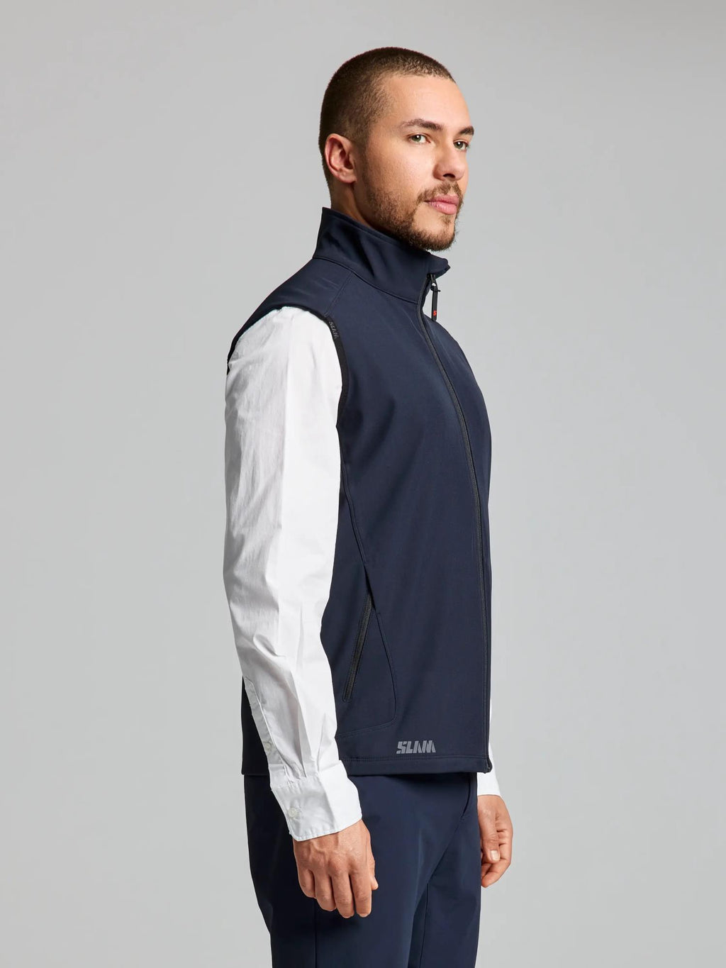 ACT SOFTSHELL VEST - Navy