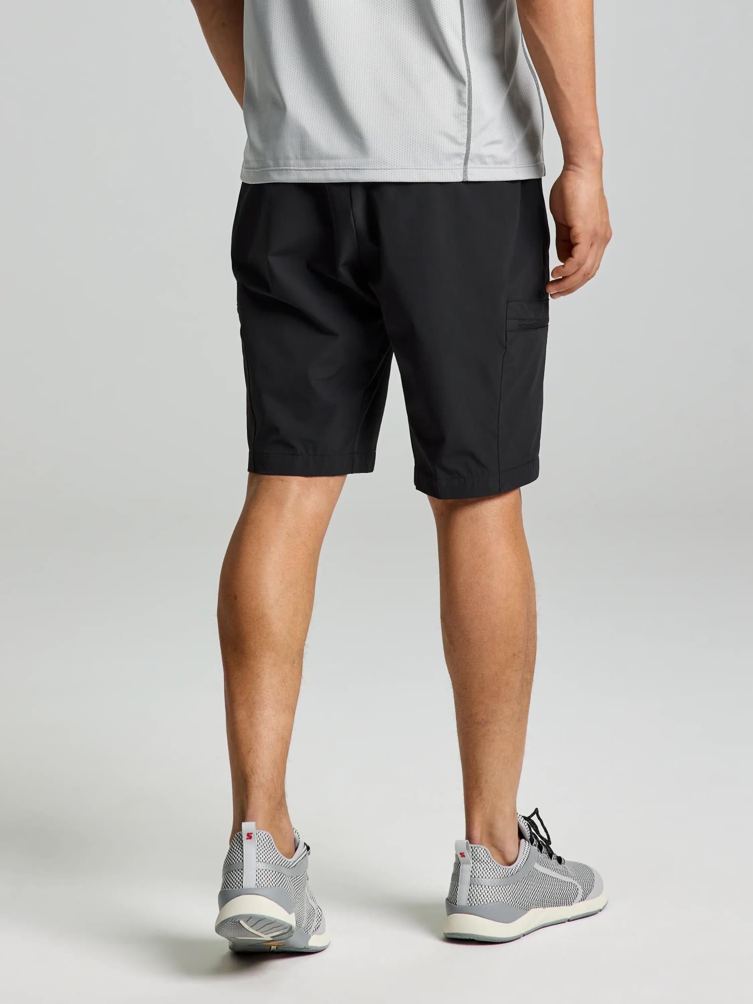 TECH CARGO SHORT - Fekete
