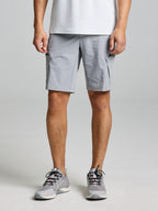 TECH CARGO SHORT - Aluminium