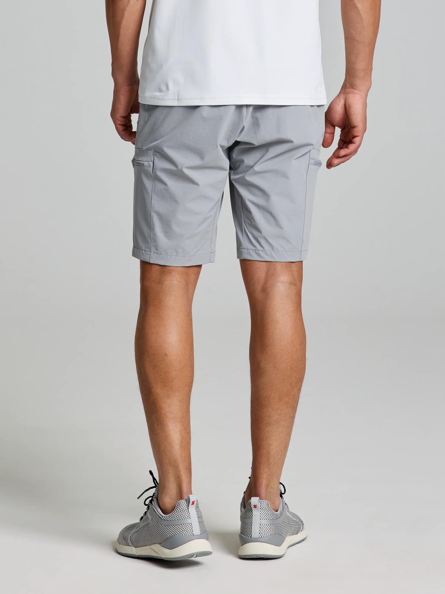 TECH CARGO SHORT - Aluminium