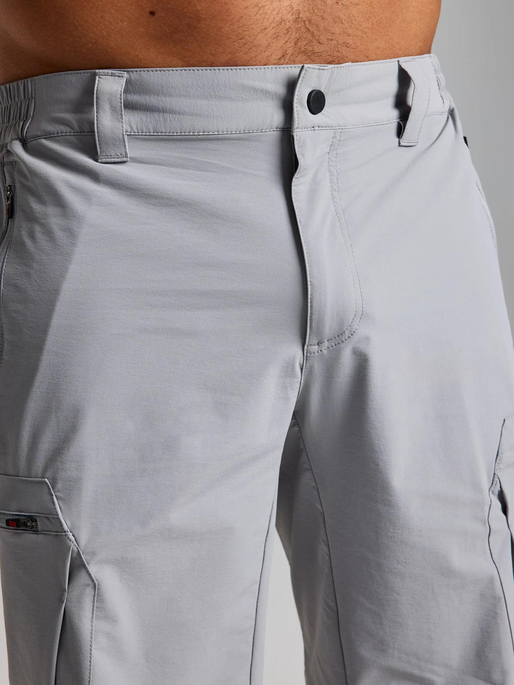 TECH CARGO SHORT - Aluminium