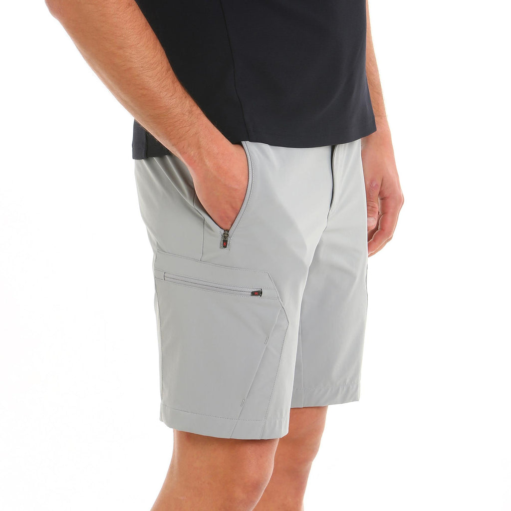 TECH CARGO SHORT - Aluminium