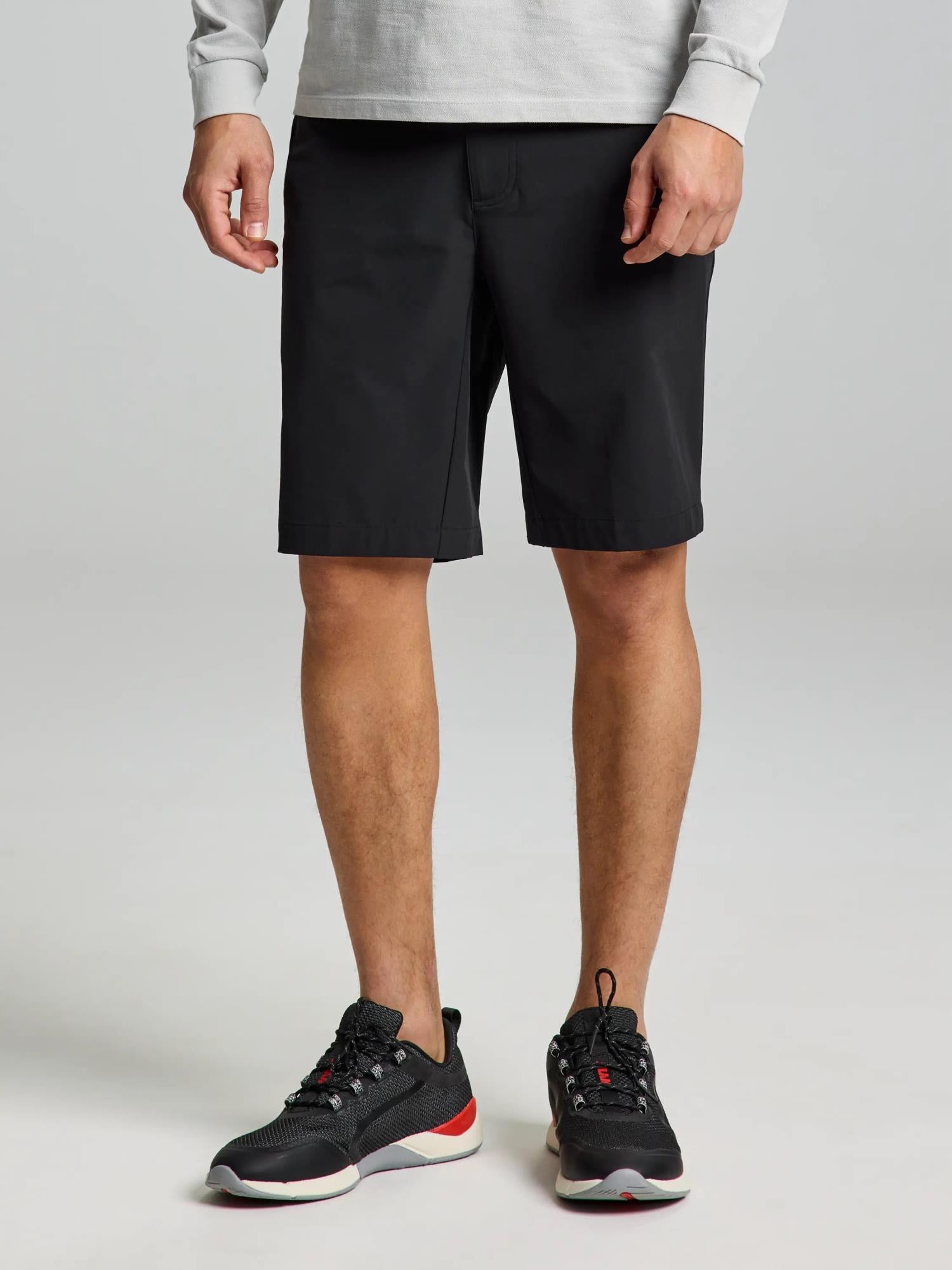TECH CHINO SHORT - Fekete
